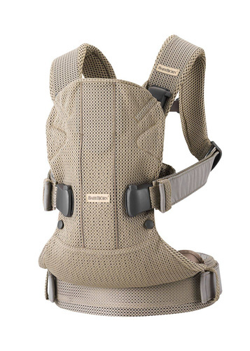 BabyBjorn NOSIDELKO ONE AIR 3D MESH GREY BEŻ 51906