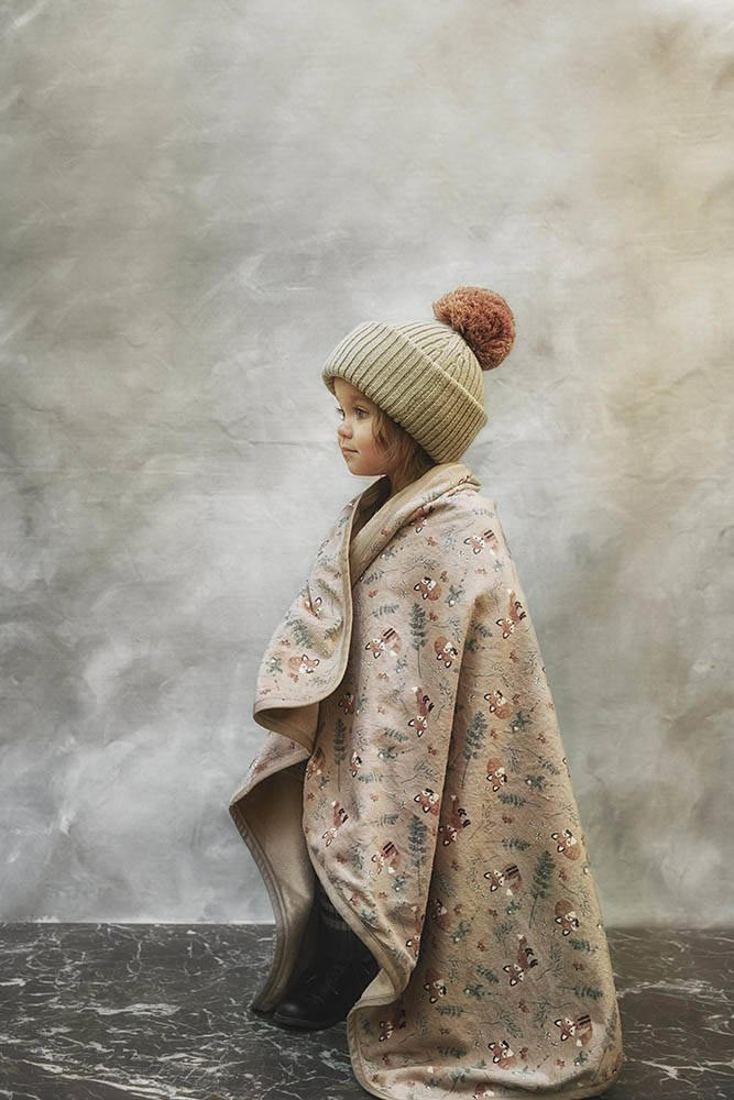 Elodie Details Czapka Wełniana Pure Khaki 2-3 la