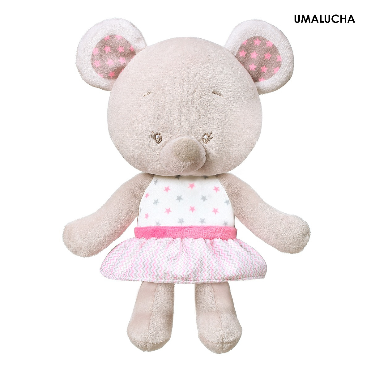 BABYONO PRZYTULANKA DLA NIEMOWLĄT | TONY BEAR BLUE | SUZIE BEAR PINK