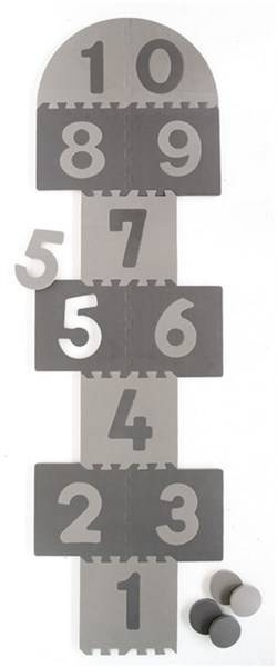 Baby Dan - Jump & Play by BabyDan – Hopscotch foam playmat