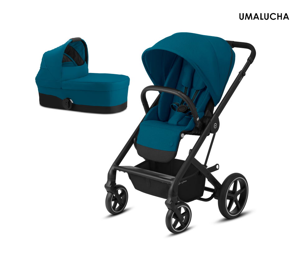 WÓZEK GŁĘBOKO SPACEROWY 2W1 CYBEX BALIOS S LUX | CLASSIC BEIGE | NAVY BLUE | RIVER BLUE | SOHO GREY | DEEP BLACK | MAGNOLIA PINK
