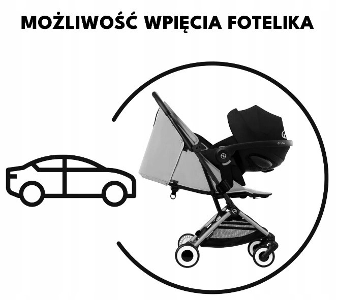 CYBEX Wózek Orfeo, (tpe) Stormy Blue '25