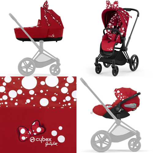 CYBEX PLATINUM | PRIAM 4.0 LUX | WÓZEK GŁĘBOKO SPACEROWY 3W1 | PETTICOAT BY JEREMY SCOTT | DESIGN COLLABORATION