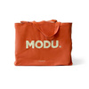 MODU - Travel bag - Burnt Orange / Dusty Green