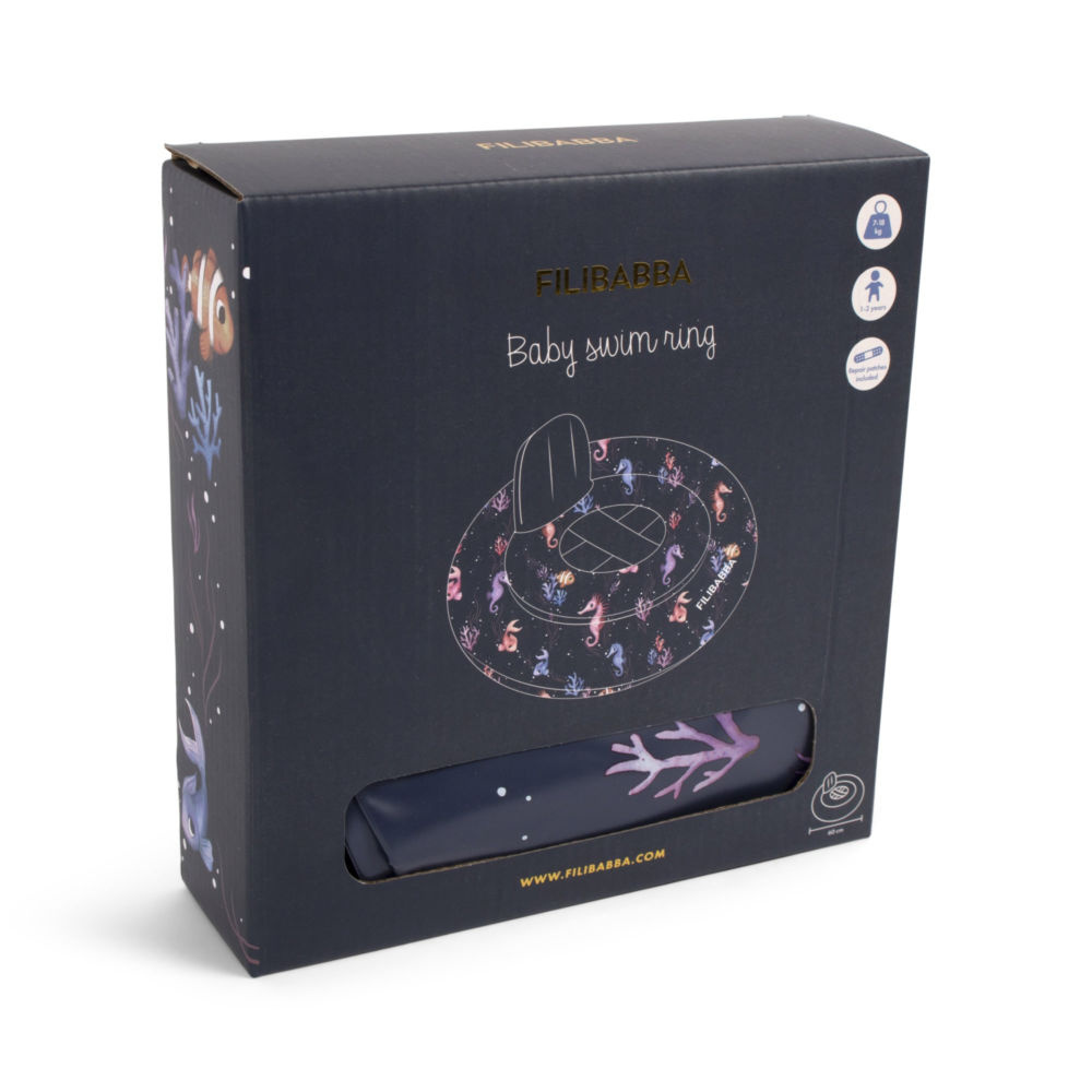 Filibabba Kółko do pływania Alfie Baby Rainbow Ree