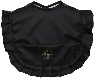 BJALLRA Śliniak łatwy do czyszczenia, Gold & Black