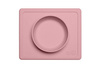 EZPZ - Silicone bowl with 2in1 placemat Mini Bowl pastel pink