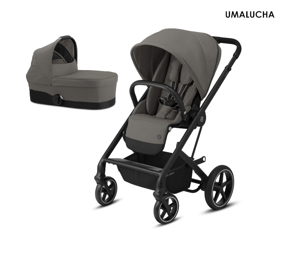 WÓZEK GŁĘBOKO SPACEROWY 2W1 CYBEX BALIOS S LUX | CLASSIC BEIGE | NAVY BLUE | RIVER BLUE | SOHO GREY | DEEP BLACK | MAGNOLIA PINK