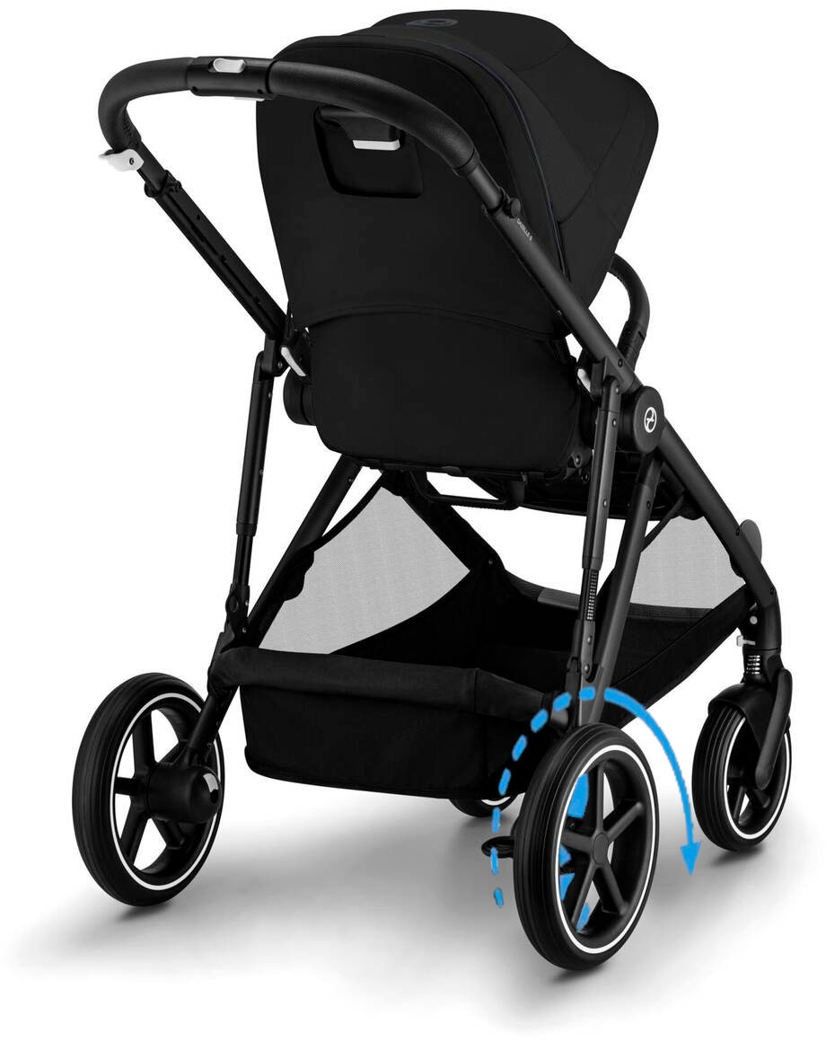 || CYBEX Wózek e-Gazelle S (blk) Moon Black