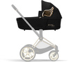 || CYBEX Gondola Priam 4.0 J Scott Black Gold Wing
