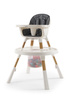 Oyster Home Highchair Krzesełko do karmienia 4w1 - Moon, szare