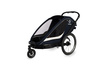Hamax - Bike trailer for kids  BREEZE, double - Navy/cream