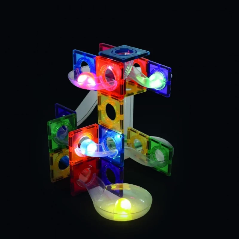 Cleverclixx Klocki magnetyczne Ball R Lights, 100