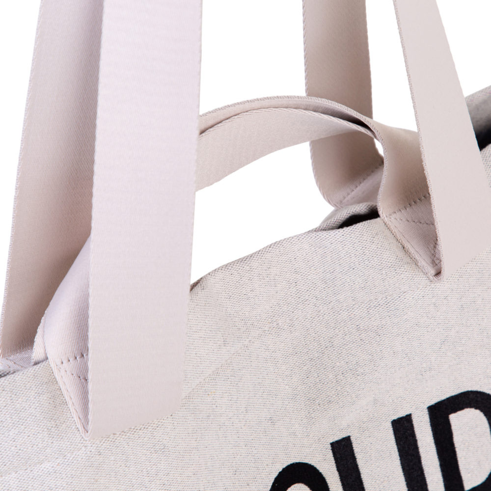 Childhome TORBA GRANDMA BAG KANWAS OFF WHITE 14668