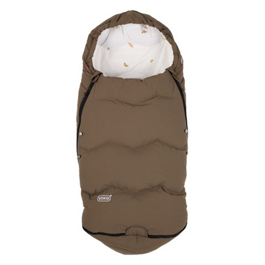 Śpiworek do fotelika/wózka Voksi Explorer - brązowy