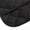 MATA Ochronna (pikowana) na tył fotela, Czarna
