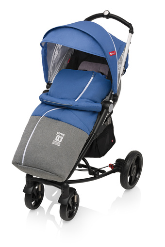 Espiro Wózek Spacerowy Magic Pro, Granatowy