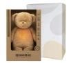 MOONIE Szumiący organiczny miś z lampką Cappuccino