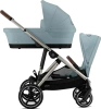 Zestaw 2w1 Cybex Wózek Gazelle S (Tpe) Stormy Blue + Gondola Gazelle S Stormy Blue