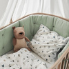 LEANDER - bumper for CLASSIC™ Baby Cot, sage green