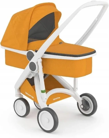 Greentom Wózek Carrycot (v.2.1) White-Sunflower