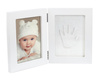 ODCISK BOBASA TINY MEMORIES RAMKA Z GLINKĄ BIAŁA