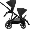Zestaw 2w1 Cybex Wózek Gazelle S (Blk) Moon Black +  Siedzisko (Dodatkowe) Gazelle S  Moon Black