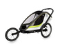 Hamax - Bike trailer for kids BREEZE, double - White/green