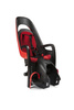 Hamax - Caress w/carrier adapter (rack mounted) - Dark Grey/red
