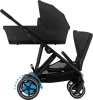 Zestaw 2w1 Cybex Wózek E-Gazelle S (Blk) Moon Black + Gondola Gazelle S Moon Black