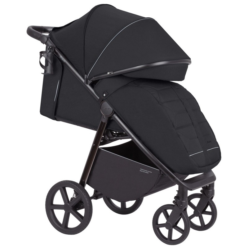 CARRELLO Wózek Spacerowy Bravo Plus, Jet Black