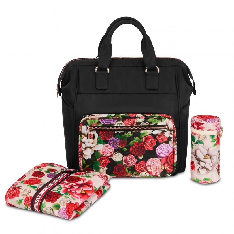 Cybex Torba & Plecak wózka, Spring Blossom Dark