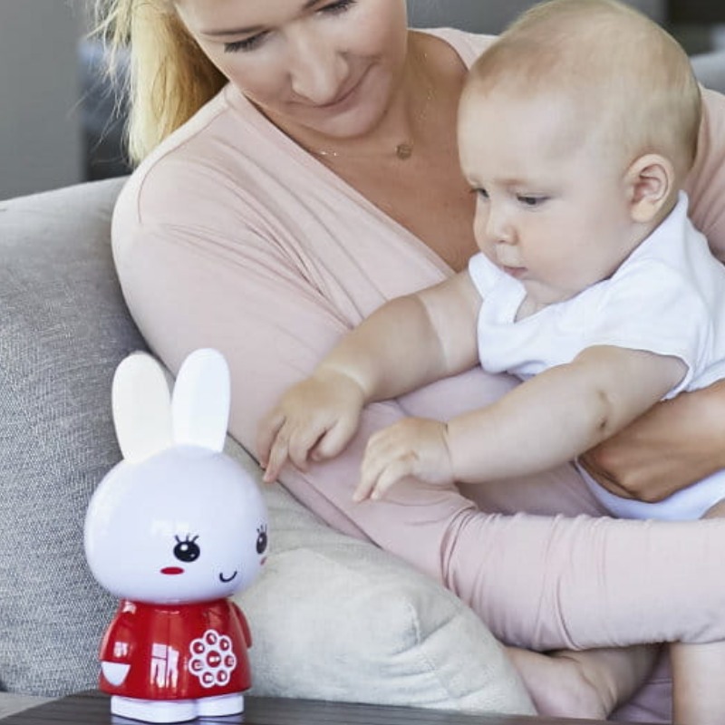 ALILO KRÓLICZEK G6 HONEY BUNNY LAMPKA CZERWONY