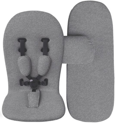 MIMA xari 3/3 (mater/wkł/pasy) - london grey