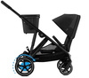 Zestaw 2w1 Cybex Wózek E-Gazelle S (Blk) Moon Black + Gondola Gazelle S Moon Black