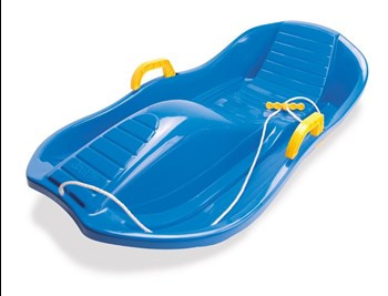 Sanki Bobslej z hamulcami blue