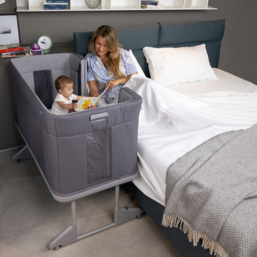 CHICCO Next2me Forever | Cool Grey