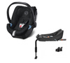 FOTELIK CYBEX ATON 5 + BAZA BASE 2-FIX ISOFIX 0-13 KG | CLASSIC BEIGE | SOHO GREY | DEEP BLACK | GRANITE | RIVER BLUE | NAVY | MAGNOLIA PINK | AUTUMN GOLD