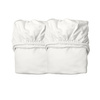 LEANDER - sheet for cradle 2 pcs, snow