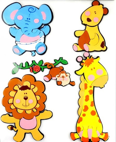 Dekoracje ścienne - Dżungla