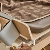 LEANDER - topper for changing mat, mocca