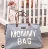 CHILDHOME MOMMY BAG GŁADKA ŚLIZGA SZARA 