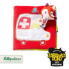 LILLIPUTIENS - Książeczka z mini-pacynką wielofunkcyjna Doktor Alice Lisiczka Alice 6 m+