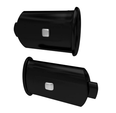 Bloom Fresco Chrome Black Elementy do mocowania barierki