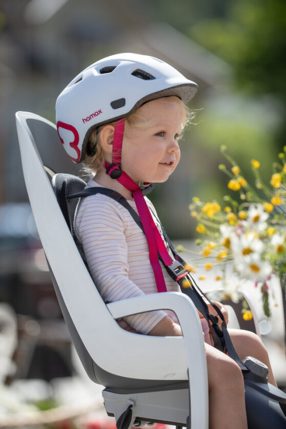 Hamax Fotelik rowerowy Caress (rama) White&Black