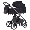 CARRELLO Wózek 2w1 Omega Plus, Cosmo Black