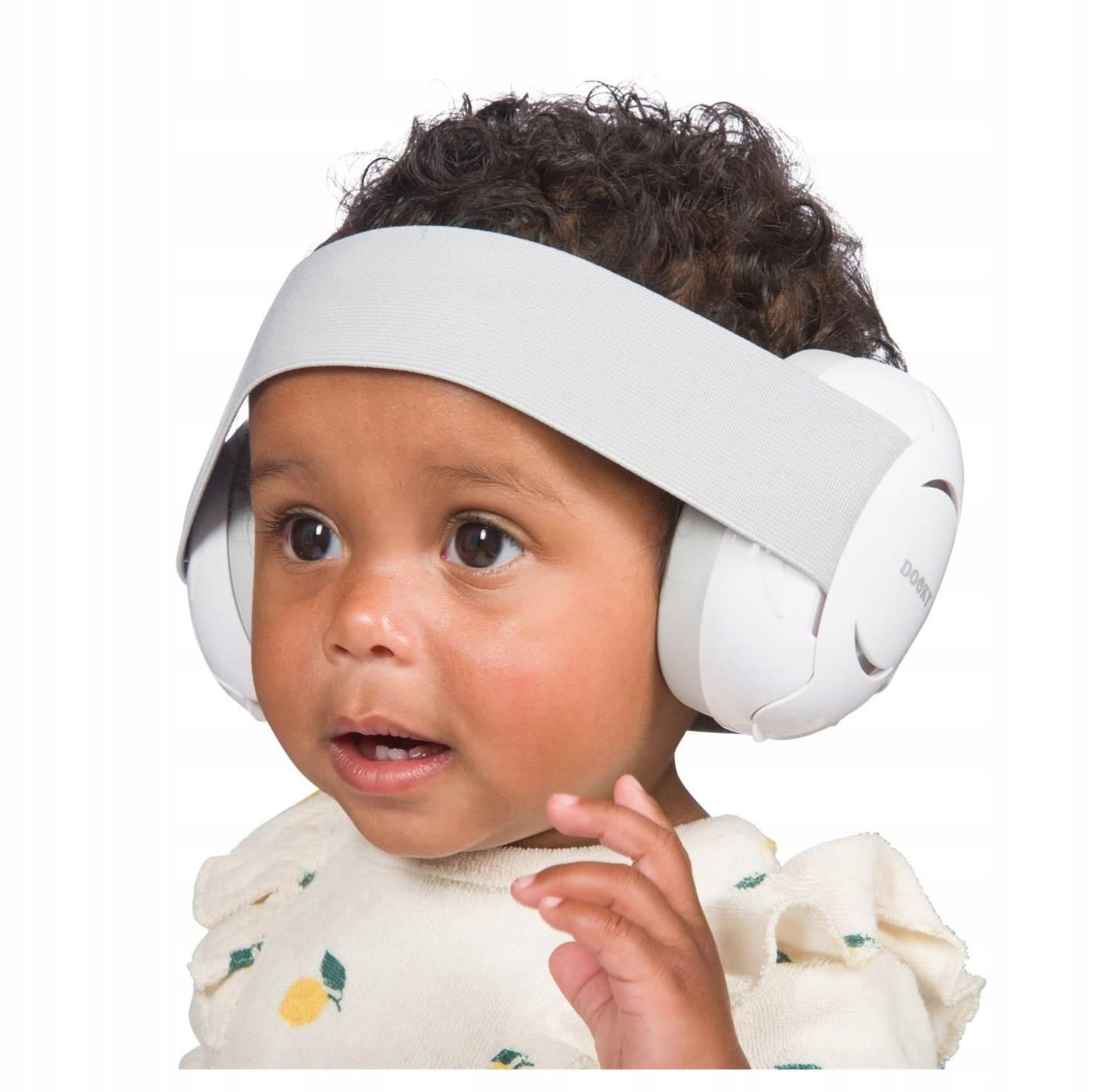 Słuchawki ochronne DOOKY Baby Earmuff white 0-3 l
