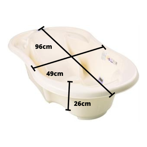 TEGA Wanienka profilowana Komfort, Kremowa