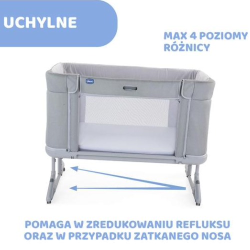 CHICCO Next2me Forever | Cool Grey