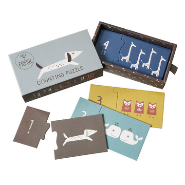 FRESK PUZZLE DO NAUKI LICZENIA PIESEK